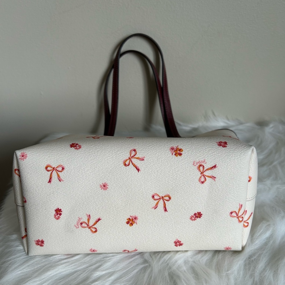SOLD!Coach Mini Tote City with Bow Tie Print - Picture 3 of 11